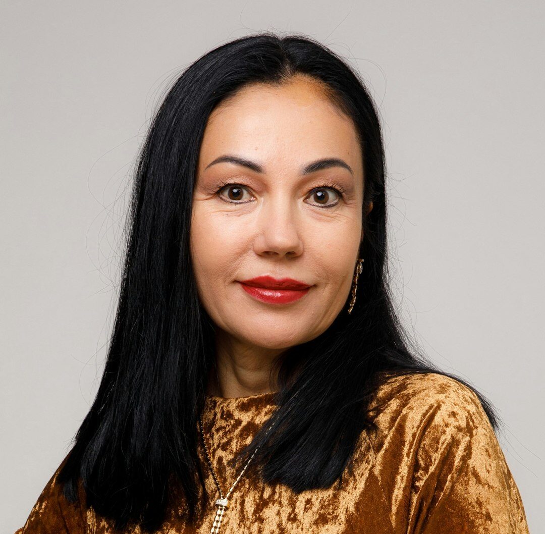 Professional portrait of a young Slovenian woman expert and speaker